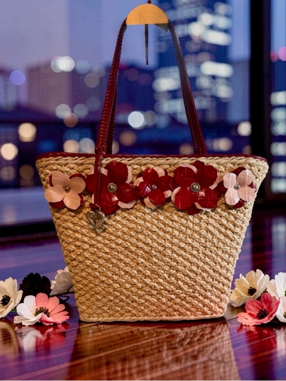 Brighton 3D Flower Rosalie Bag